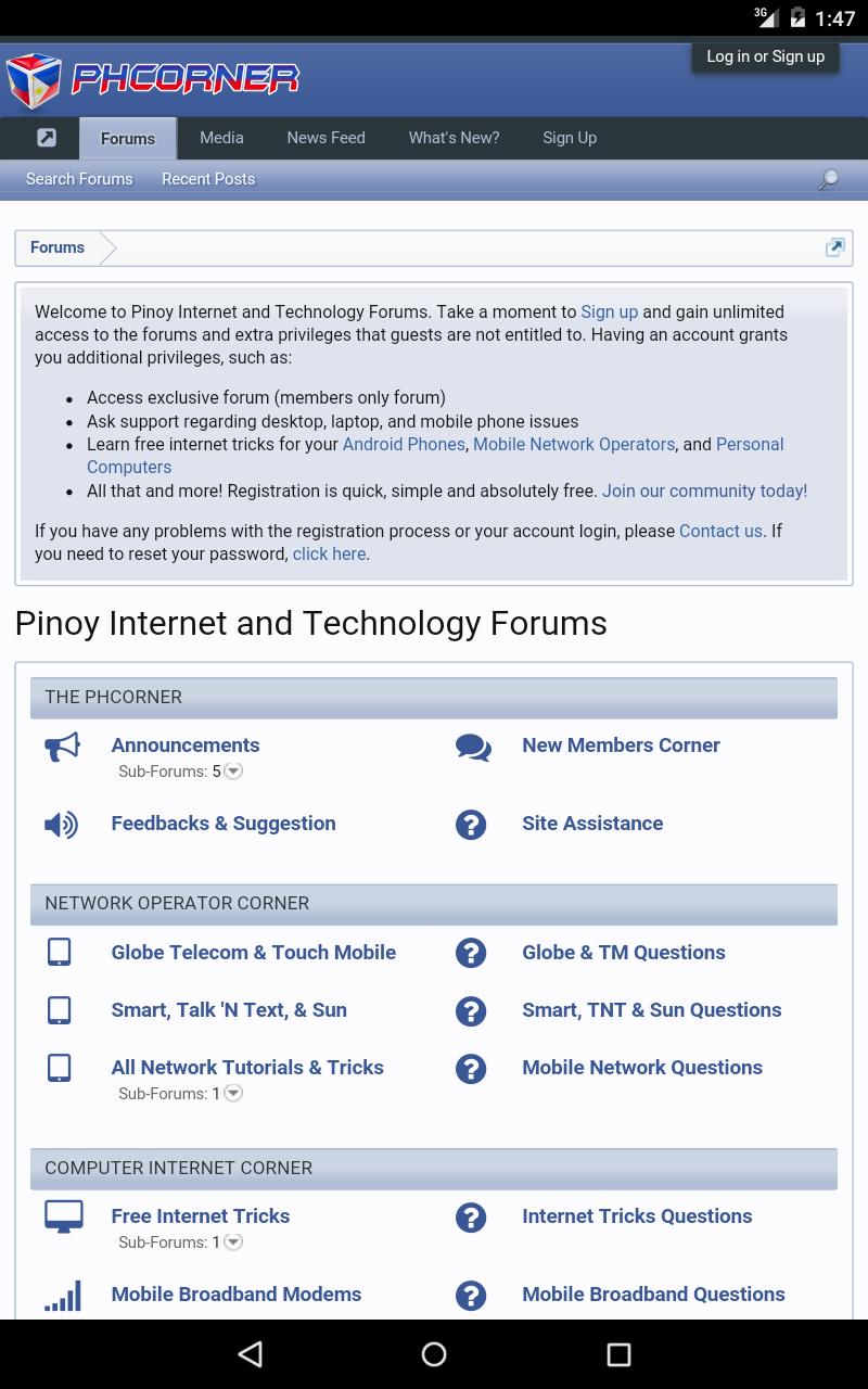 FF  Pinoy Internet and Technology Forums