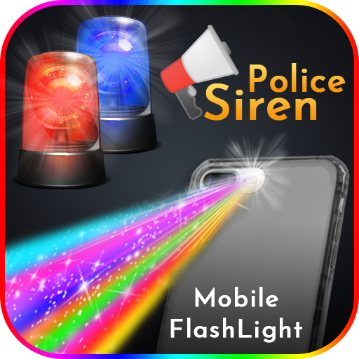 Flashlight Torch light - Police Siren Ringtones