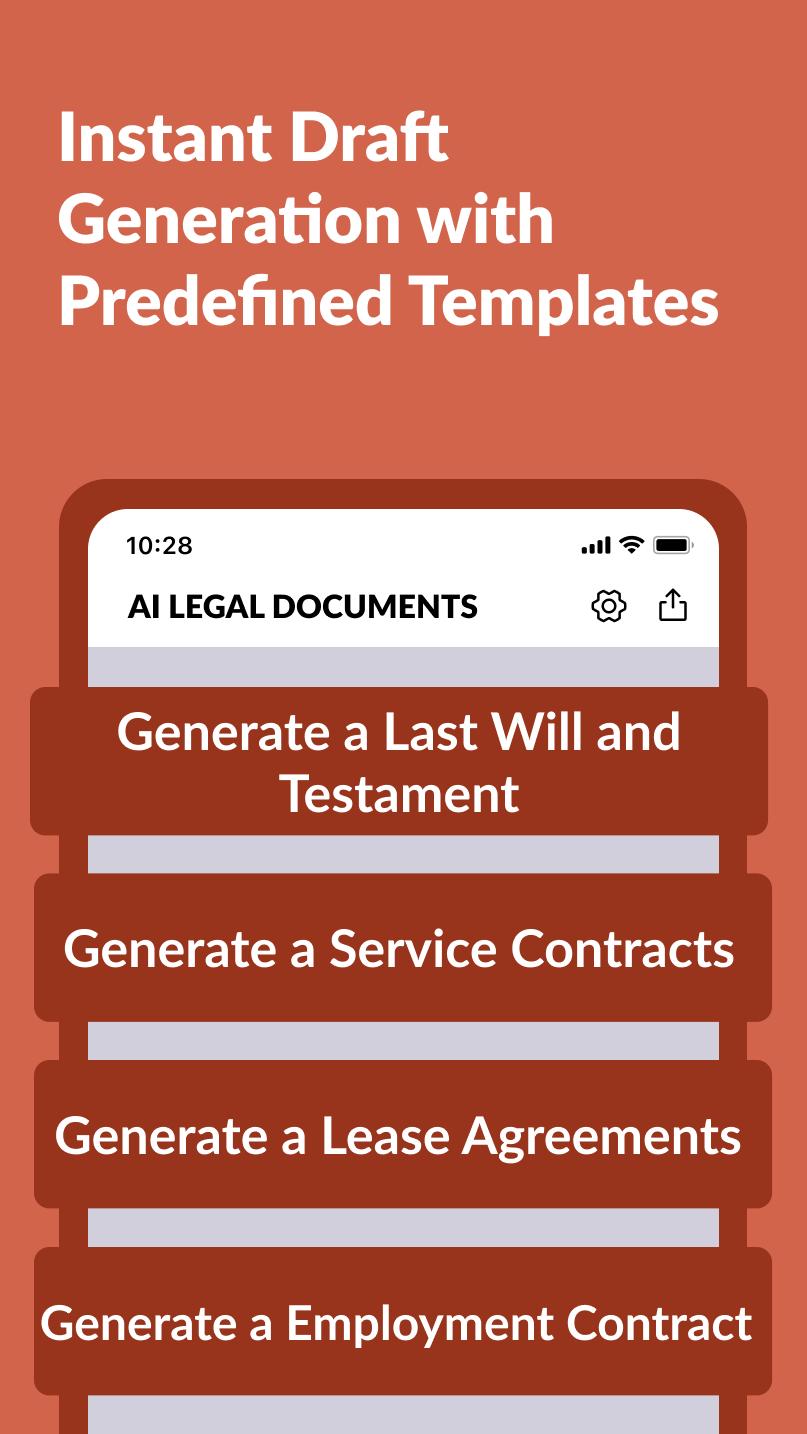 Download AI Legal Documents Generator android on PC