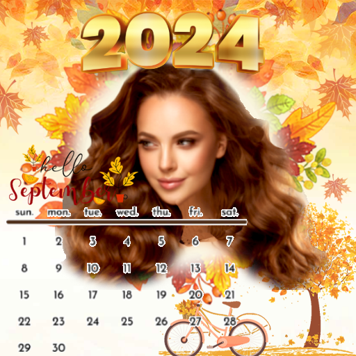 Calendar Photo Frame 2024