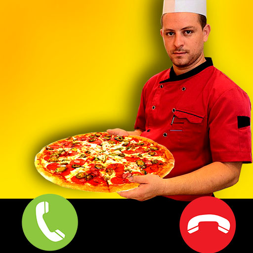 pizza llamada falsa -fake call