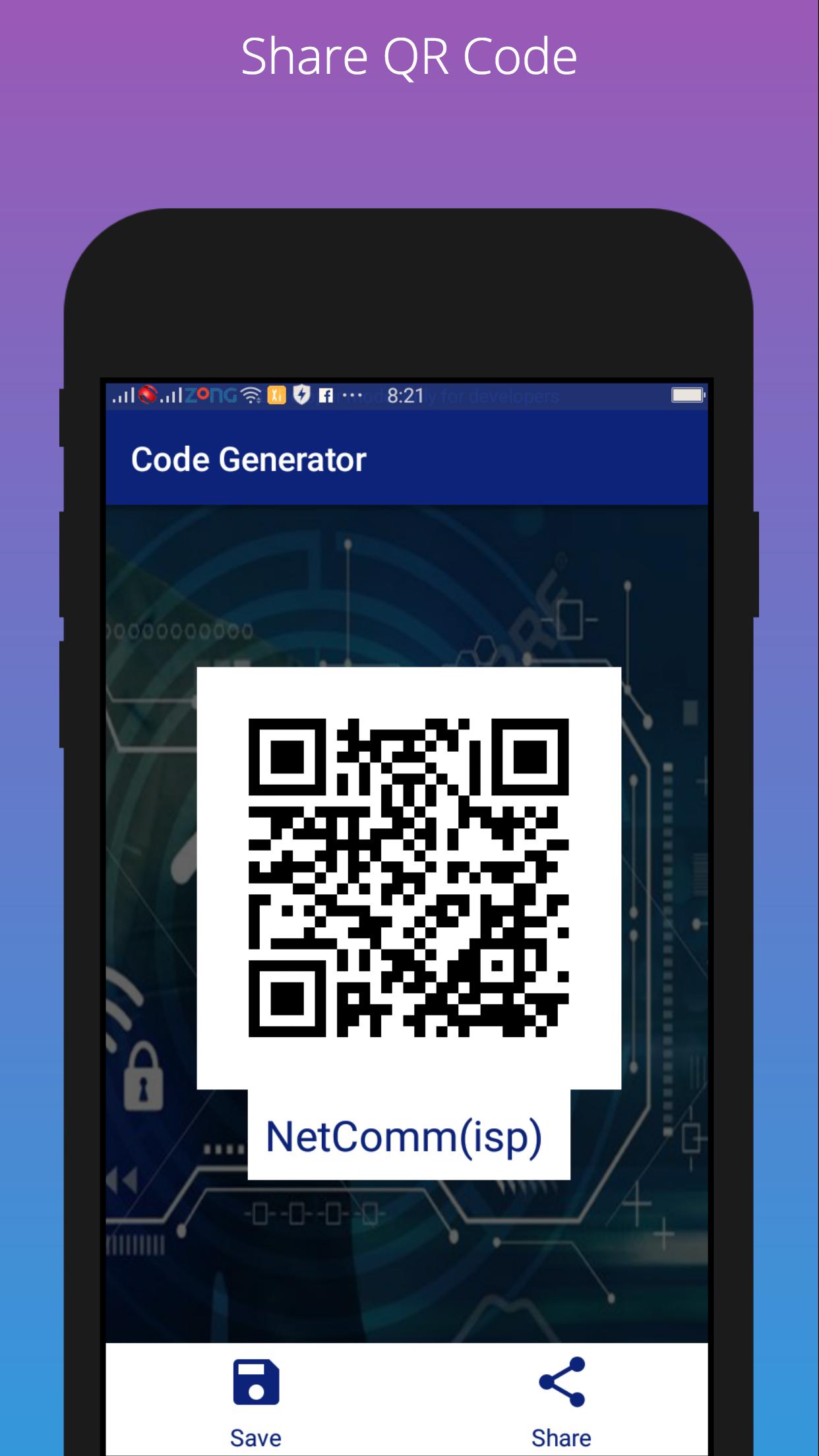 Скачать Wi-Fi QR-код сканер: код Показать Wi-Fi пароль на ПК | Официальный  представитель GameLoop