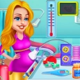 Pregnant Mommy Birth Triplets