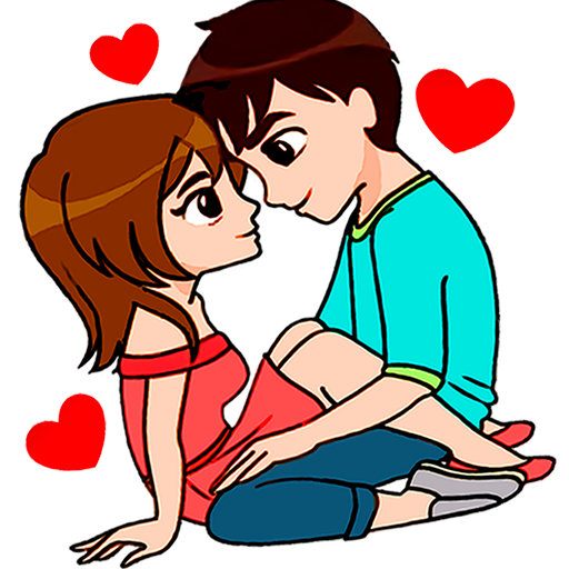 Love Story Stickers