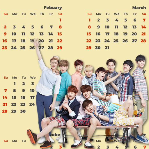 EXO Calendar Widget