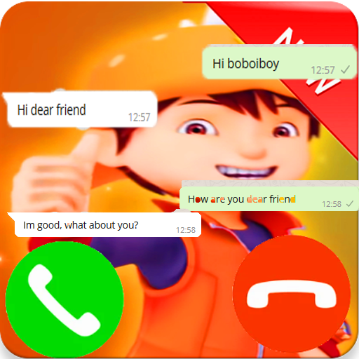 Panggil Boboi boy™ -simulator Panggilan & sembang