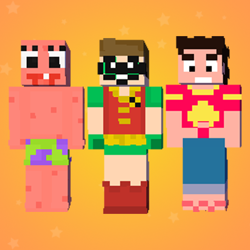 Cartoon Skins MineCraft