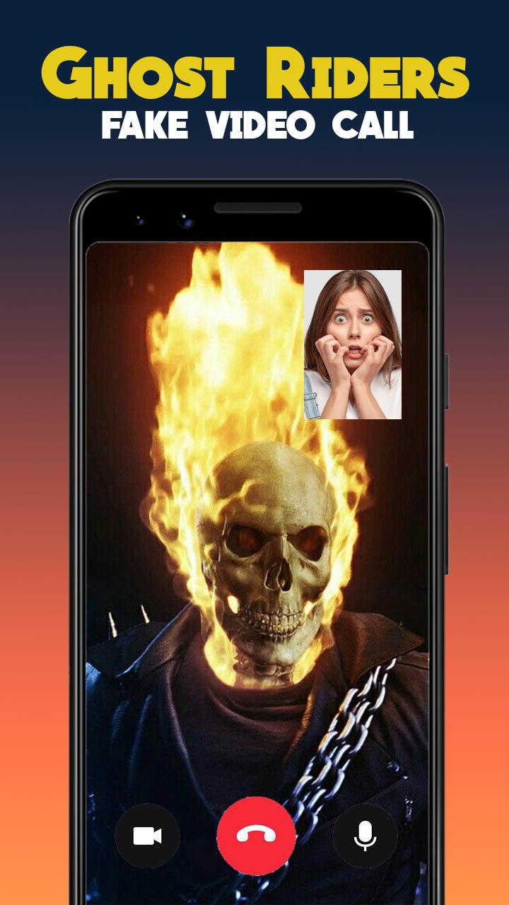 Download Ghost Rider Fake Video Call android on PC