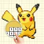Color by Number - Pokemon Pixel Art Free 2019