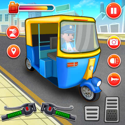 Auto Rickshaw Driving Game