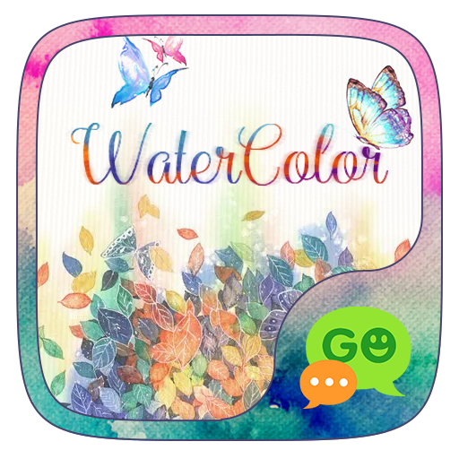 GO SMS WATERCOLOR THEME