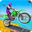Siêu anh hùng xe đạp Stunt 3d