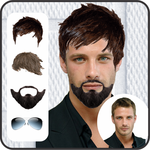 Men Hair Style & Beard Photo Editor