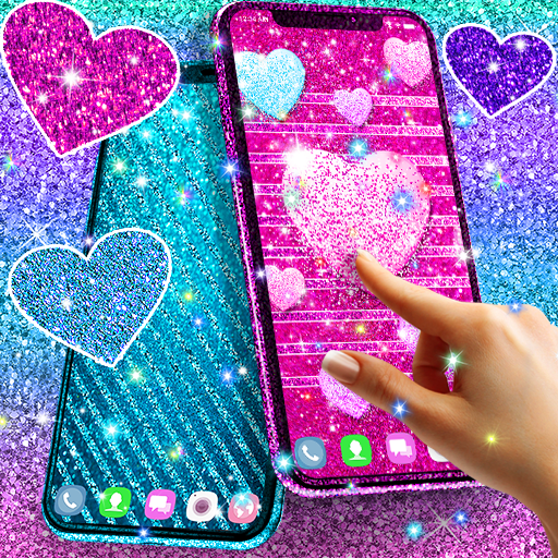 Various glitter live wallpaper