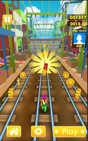 Download Subway Surf Sub Rush Hours Running Games android on PC