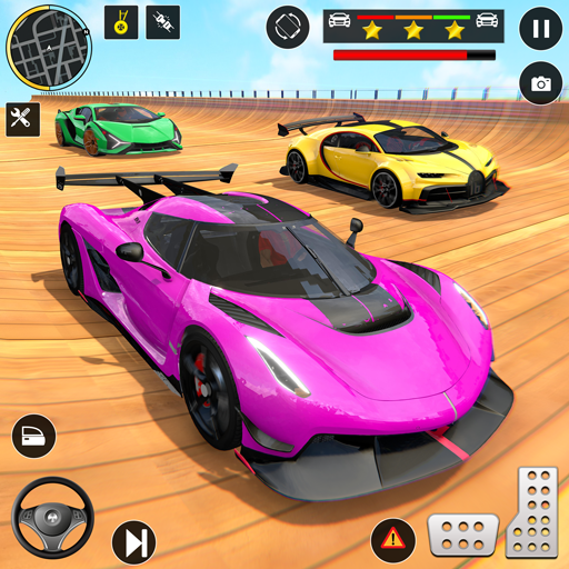 Jogo de acrobacias de carro