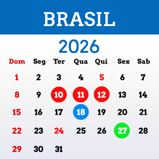 Brasil Calendário 2026