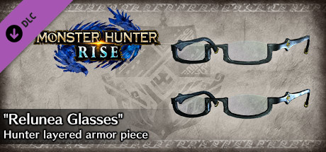 Monster Hunter Rise - "Relunea Glasses" Hunter layered armor piece