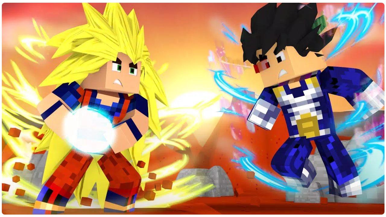 Скачать Goku Saiyan Skin Mod For MCPE на ПК | Официальный представитель  GameLoop