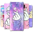 Finger Heart Wallpaper