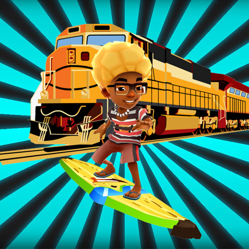 Funny Train Surfers