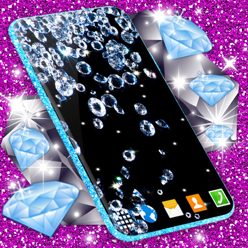 Diamond Crystal Live Wallpaper