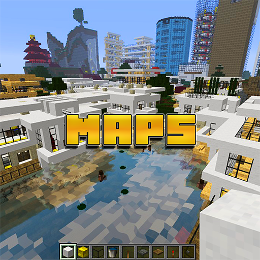 Skywar City Maps for MCPE