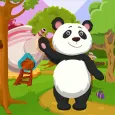Cute Panda Rescue Kavi Game-337