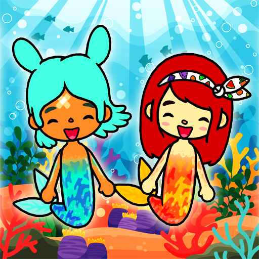Toca Boca Mermaid HD Wallpaper