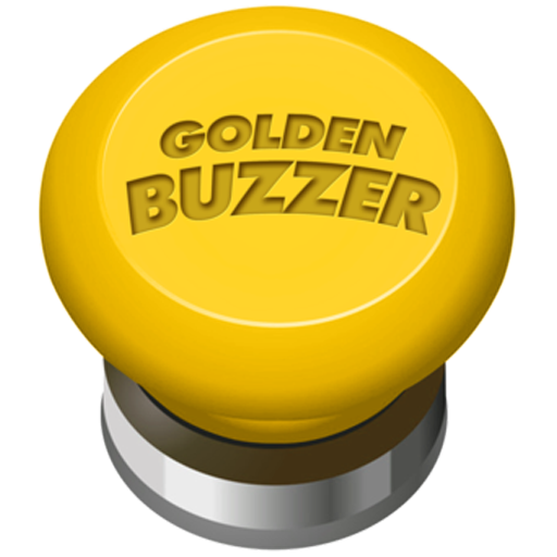Golden buzzer button
