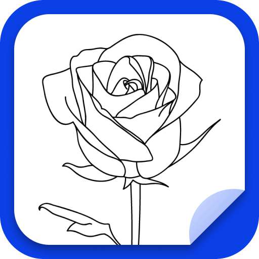 How to draw flowers easy