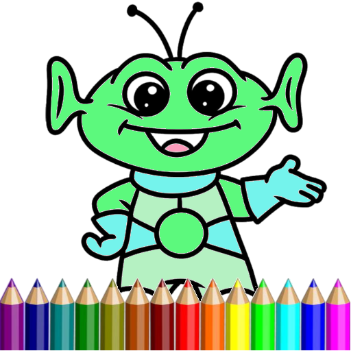 Coloring Cartoon World Larva