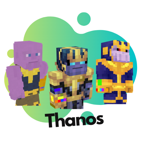 Skin Thanos for Minecraft Pock