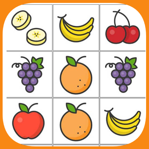 matching fruits memory game