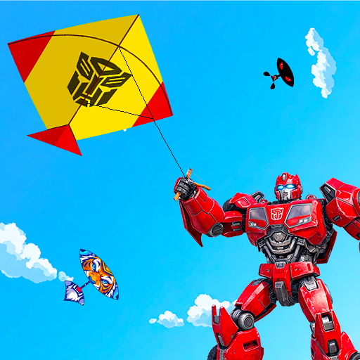 Robot Kite Flying : kite game
