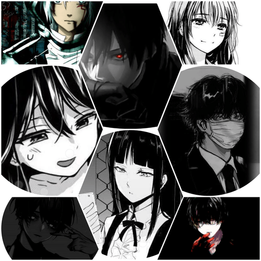Dark anime characters
