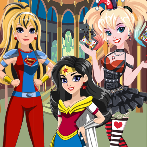 Superhero Dress Up - Harley Stylish Girls