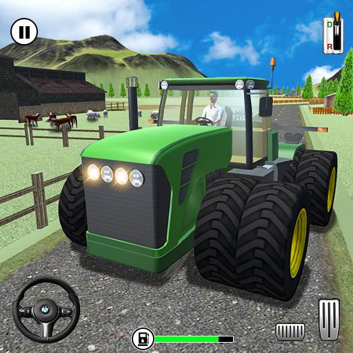 Farming Tractor Driving - Farm