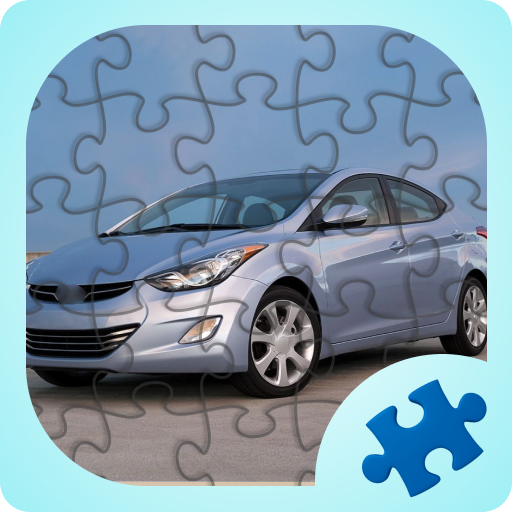 Jigsa puzzl Hyundai Elantr car