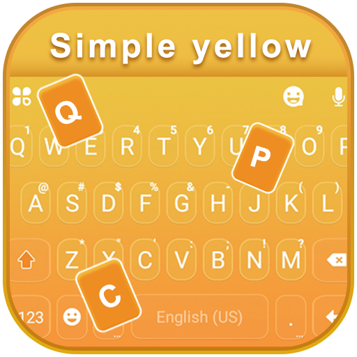 Classic Yellow Keyboard Theme