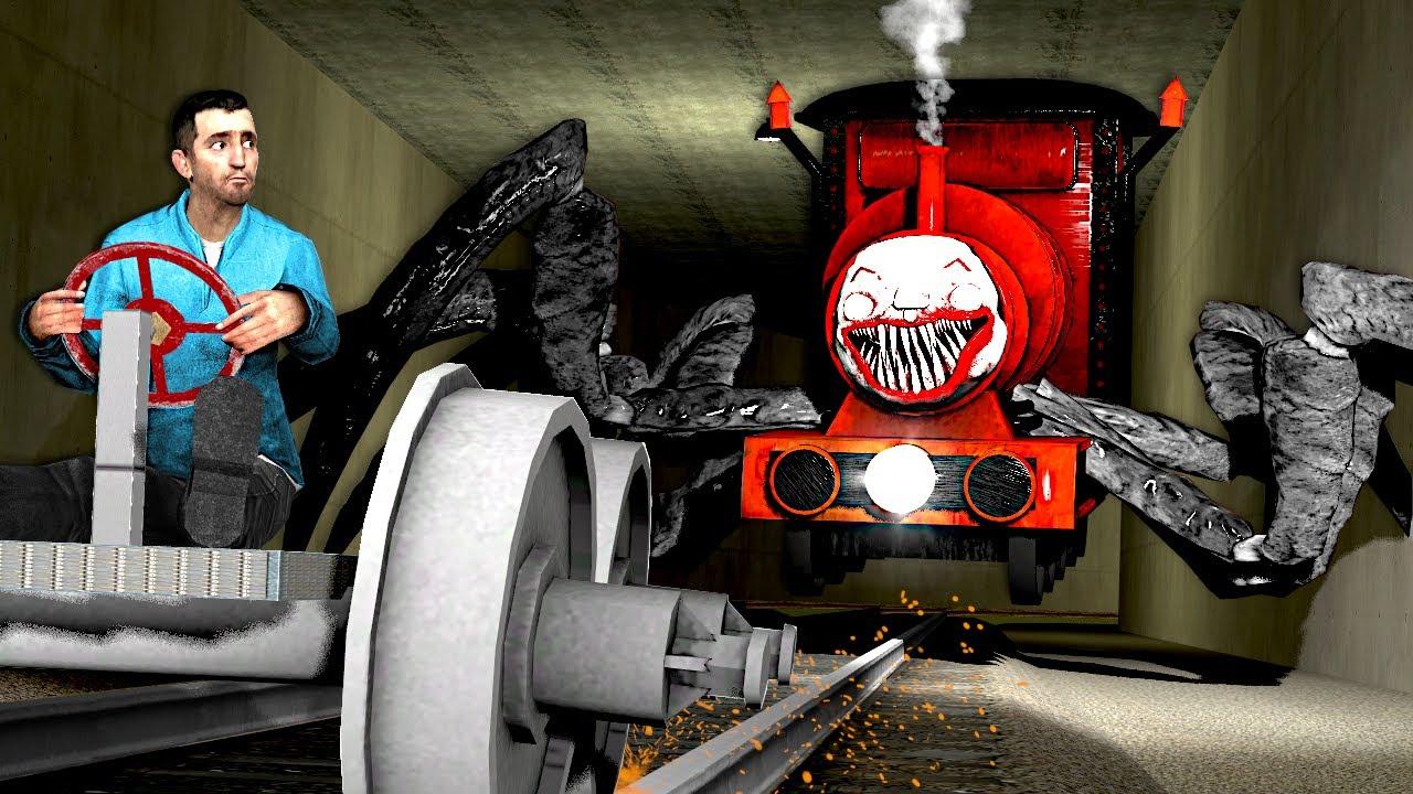 Download garry's mod choo choo charles android on PC