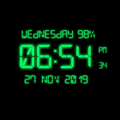 LED Digital Clock Live WP