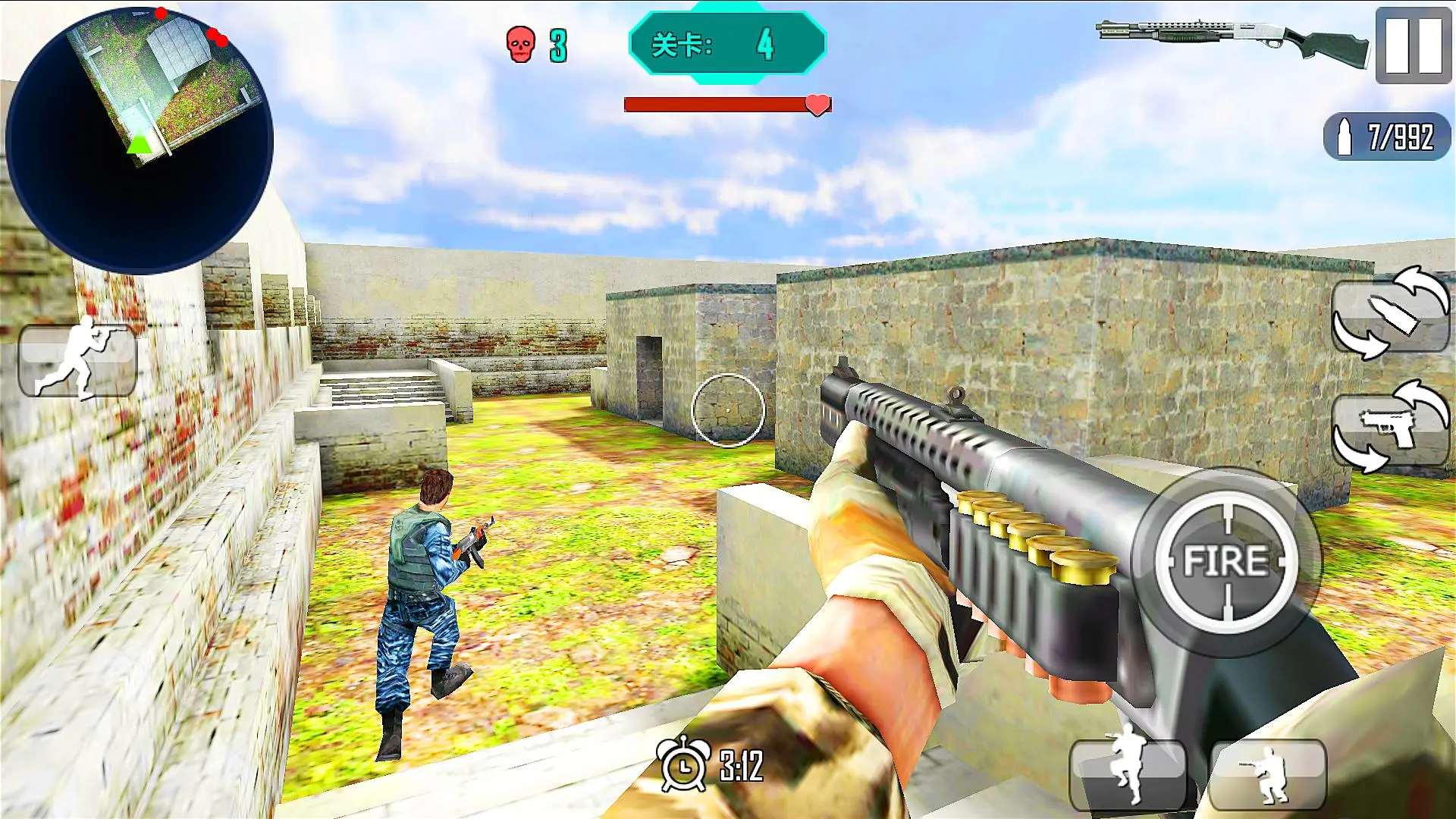 Download Critical Strike : Shooting War android on PC