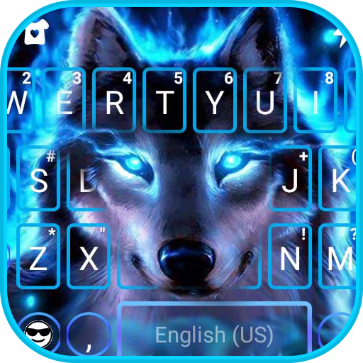 Neon Wolf keyboard