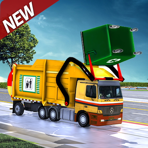 Garbage truck simulator : Xe chở rác