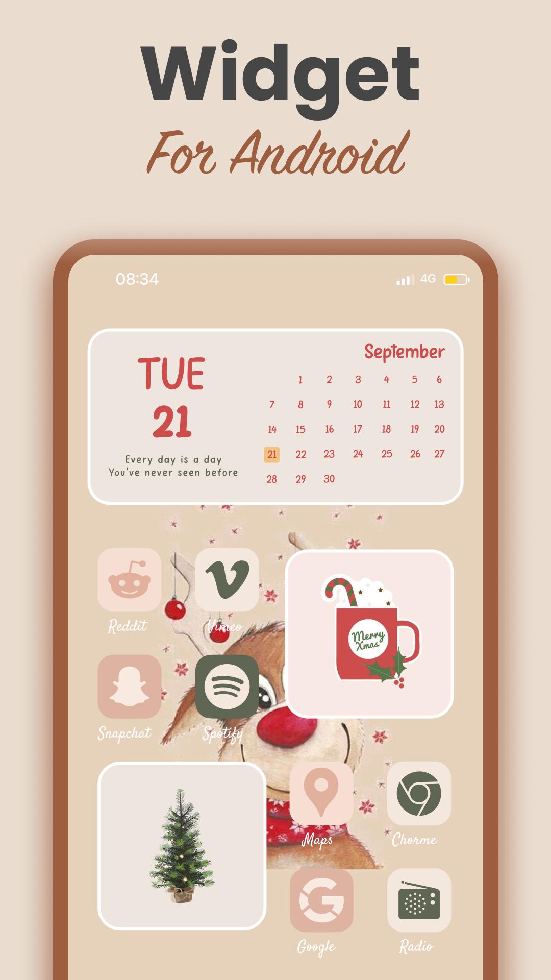 Download Widget 2024: Aesthetic Widgets android on PC