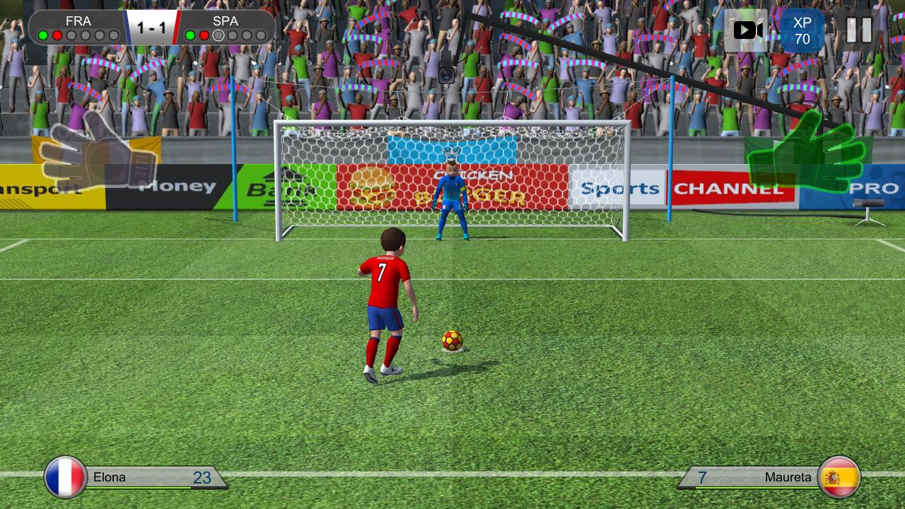 Baixe Final Kick: Futebol online no PC