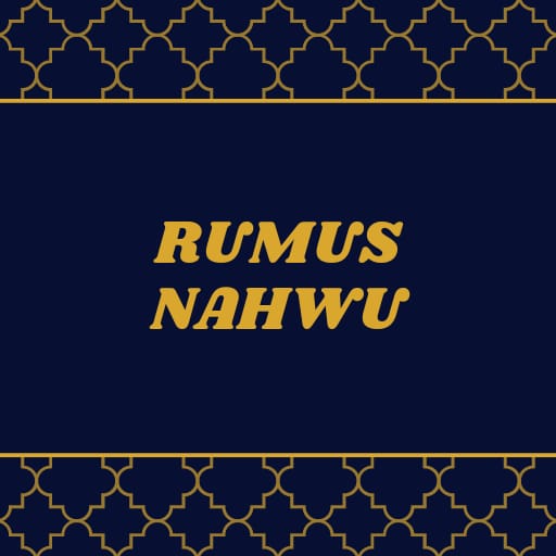 RUMUS NAHWU