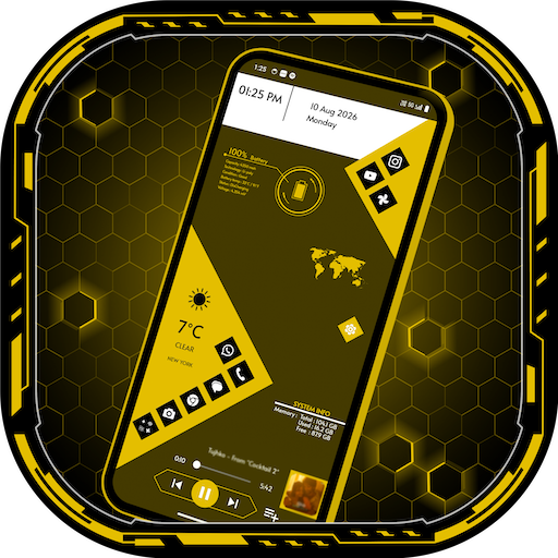 Angle Launcher - App lock