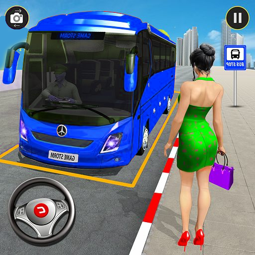 3D Bus Game Driving Simulator